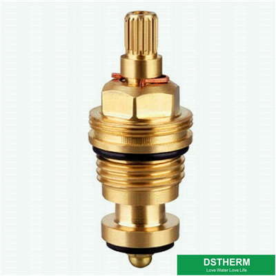 Brass Color Customized Designs PPR Stop Valve CW617N Brass Cartridge Heavier and Lighter Type 