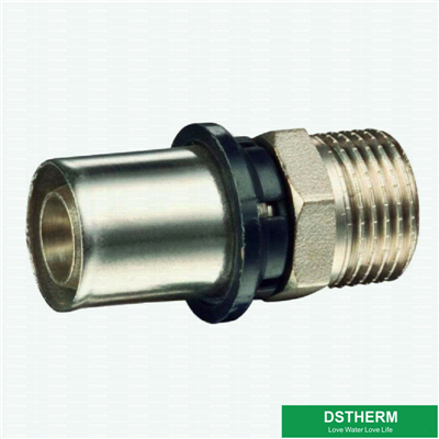 Press Fittings Male Threaded Straight Coupling