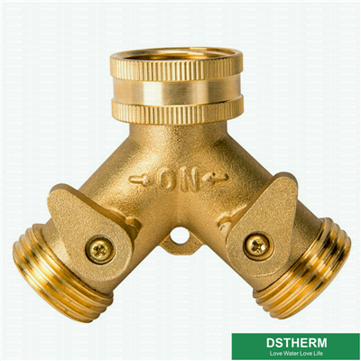 Garden Hose Pipe Brass Copper Hydraulic Water Connectors Fitting  