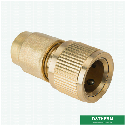 Garden Hose Pipe Hydraulic Disconnect Quick Release Connector Coupling