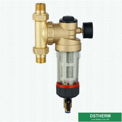 Siphon Backwas Pre-filter Hot Water Filter Whole Brass Purifier