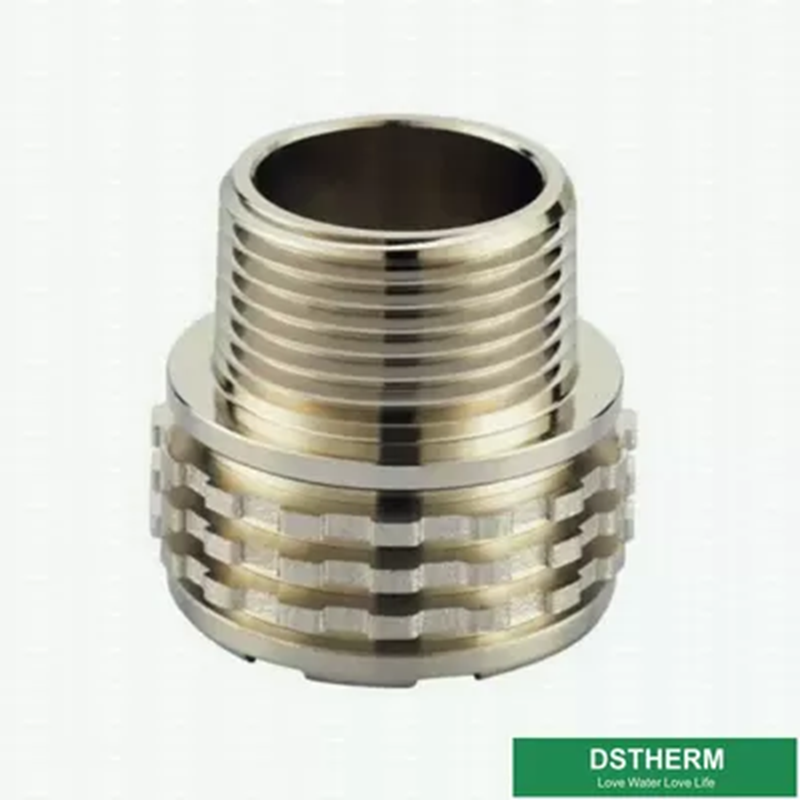 Nickel Plated Male Brass Inserts For Ppr Fittings Germany Designs Heavier Weight