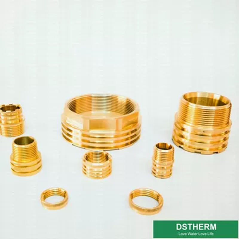 CPVC Fittings Customized Designs Female Brass Inserts Lighter Weight