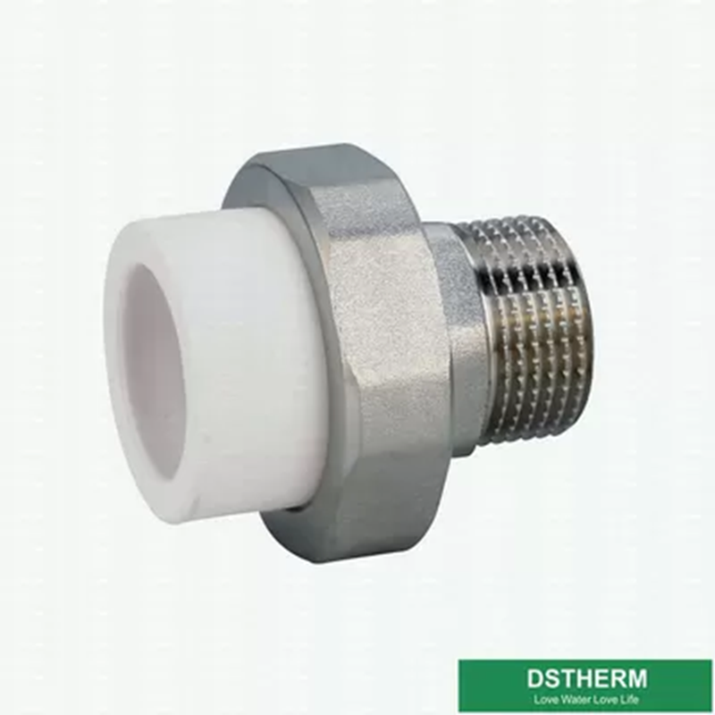 Nickel Plated Heavier Type Customized Male Union For Ppr Fittings